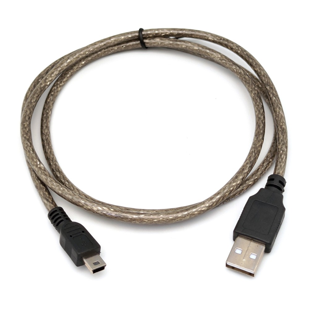 BENEVO 1.5米 USB2.0 A公-Mini B公 連接線 - 金屬編織設計