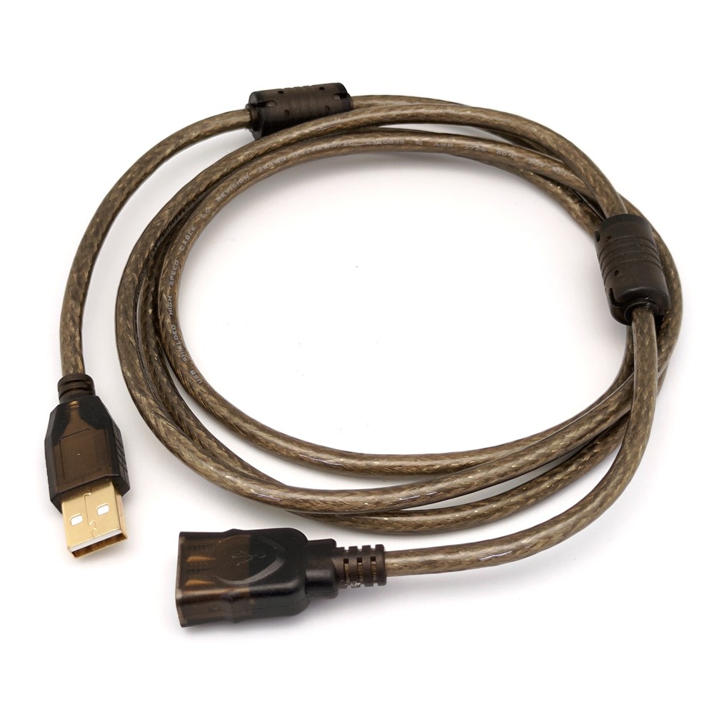 BENEVO 5米 USB2.0 延長線 - 鍍金接頭特寫