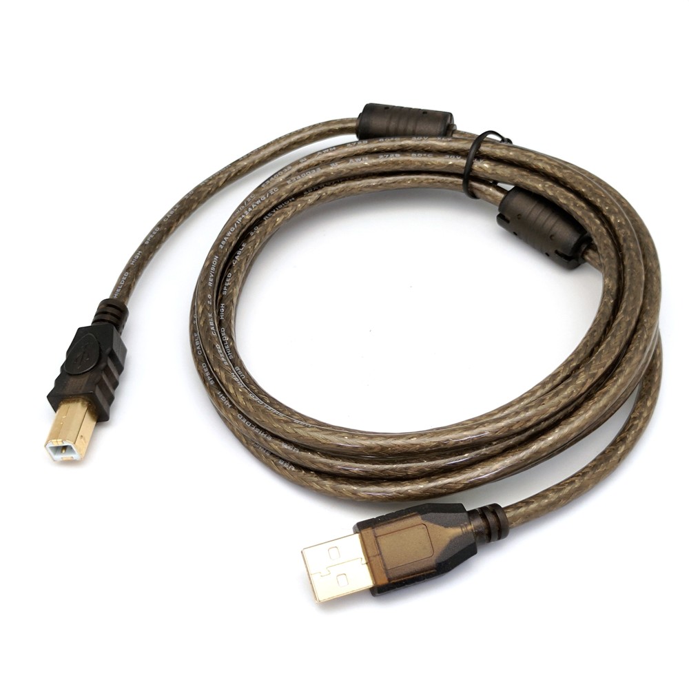 BENEVO 3米 USB2.0 A公-B公 訊號連接線 - 金屬編織設計