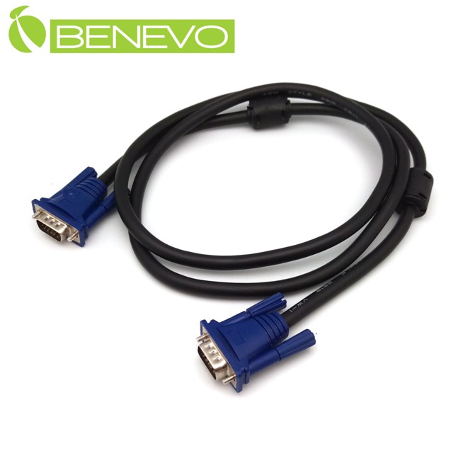 BENEVO 1.5米 VGA 公對公連接線 - 高畫質傳輸