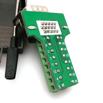 免焊接型 vga公头(3 9接点)制作配件